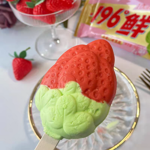 -196℃ (Strawberry Flavor) Popsicle (Carton Sale)