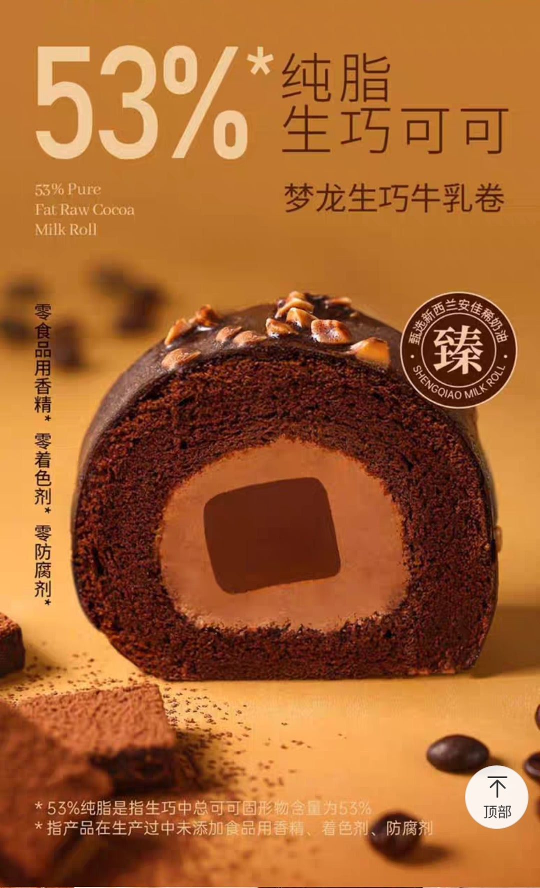 Magnam Nama Chocolate Cake Roll