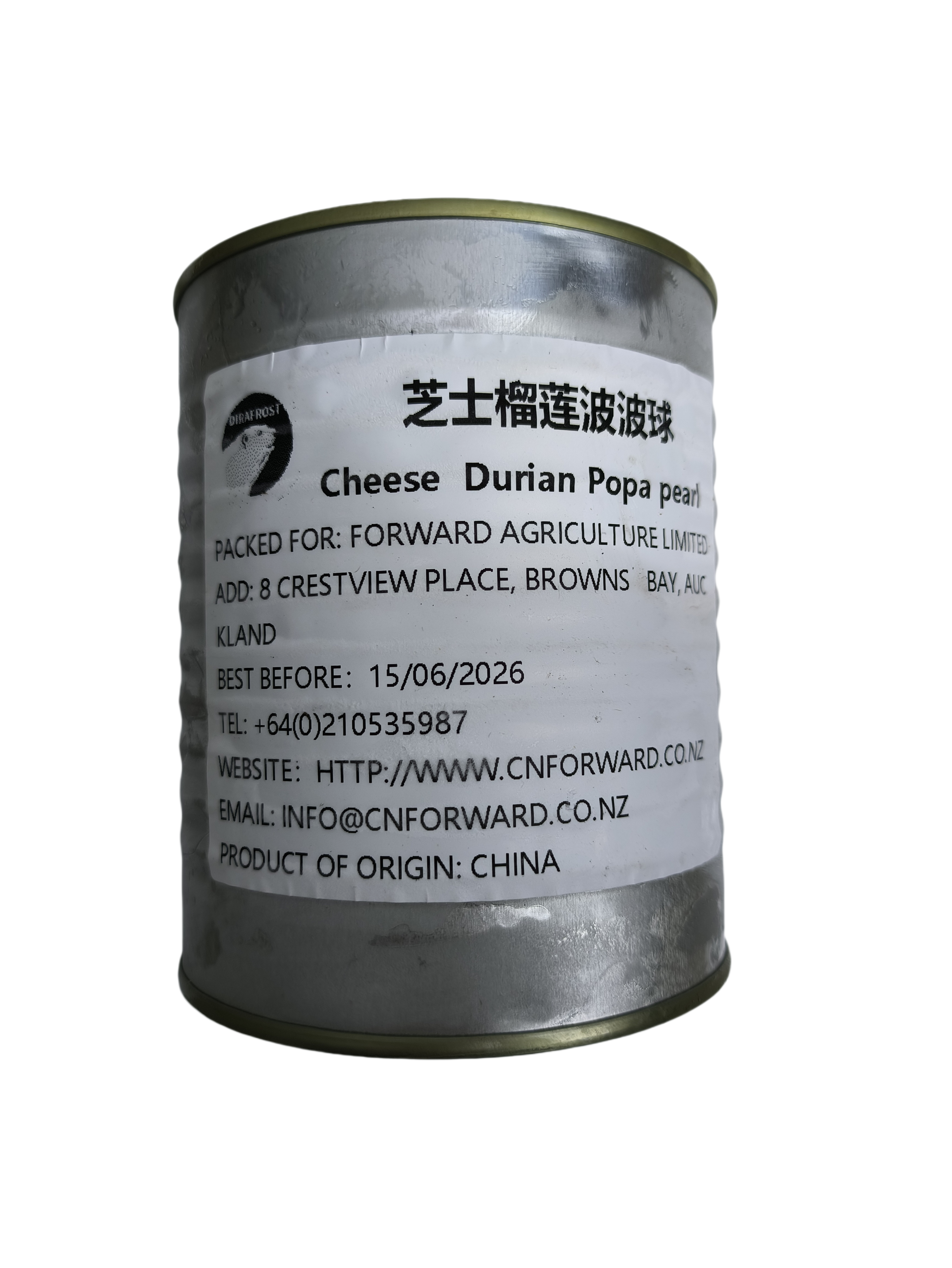 Cheese Durian Popa