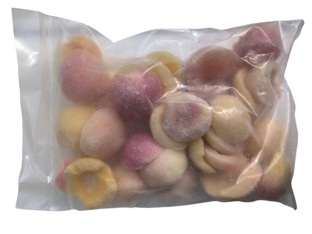 Pink Juicy Peach Halves